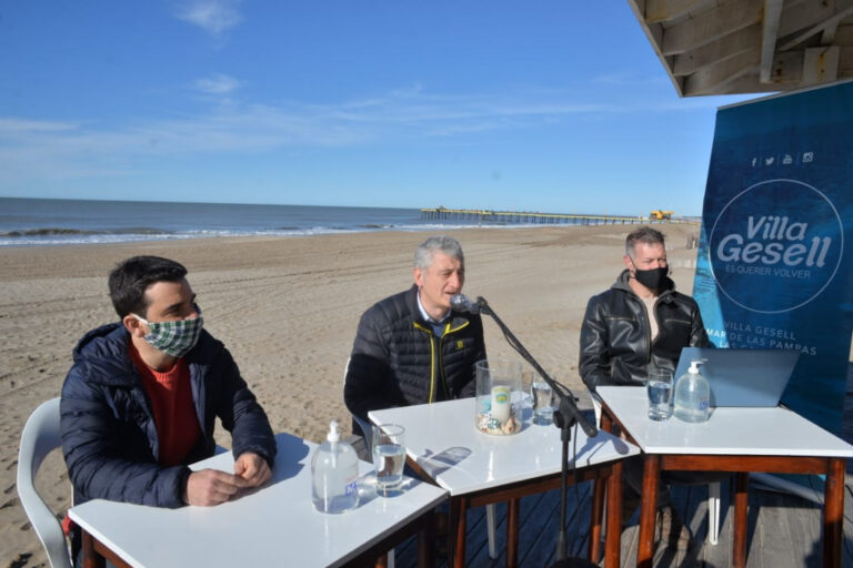 Villa Gesell se anticipa y lanza el primer Plan Sanitario Integral para la Temporada de Verano