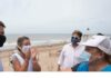 Lammens destacó la importancia de la temporada de verano en una recorrida por Villa Gesell