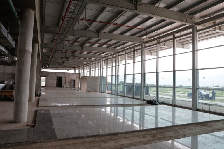 Avanzan las obras en el aeropuerto de La Rioja