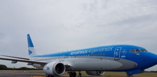 Aerolíneas Argentinas operará la ruta Córdoba-Esquel durante la temporada de nieve
