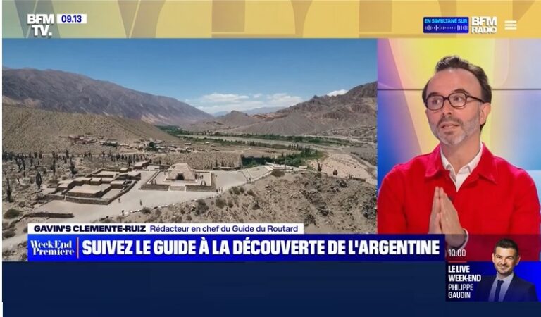 Promoción Argentina en la televisión francesa