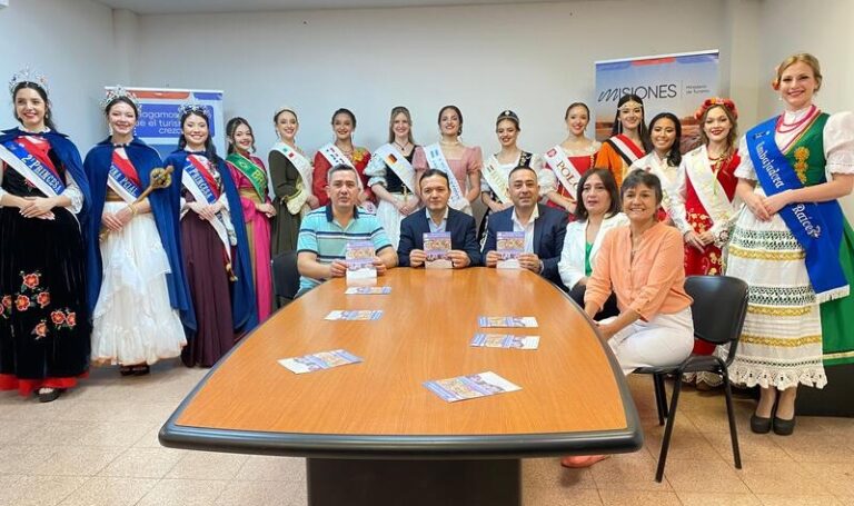 Presentaron la Fiesta Provincial Las Raíces de Jardín América