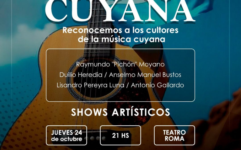 Se reconocerá a cultores de la música cuyana en San Rafael