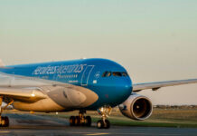 Aerolineas Argentinas vuelo Córdoba- Iguazú