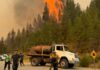Incendios en la Cordillera: Despliegue total del Gobierno del Chubut con más de 200 brigadistas y 7 medios aéreos en operación