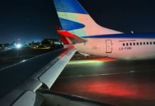 Chile: un avión de LATAM golpeó de atrás a un Boeing de Aerolíneas Argentinas que esperaba para su despegue