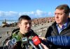 Chubut avanza con una obra estratégica para proteger la costa de Playa Unión del avance del mar