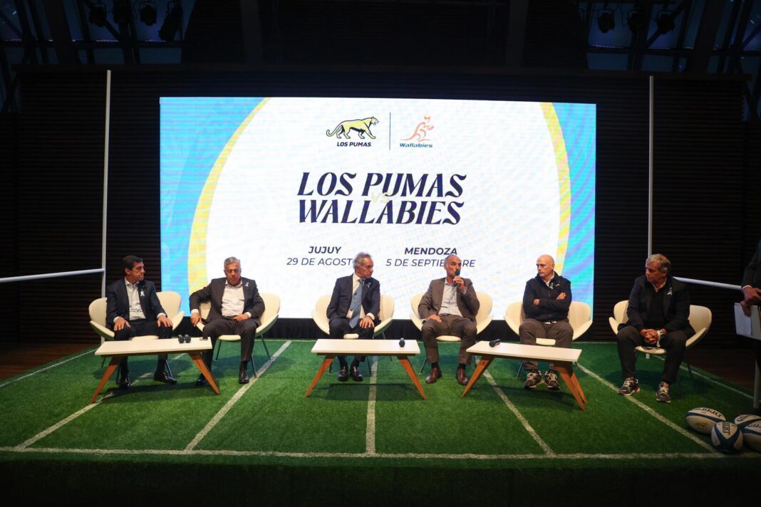 Scioli Los Pumas vs Wallabies