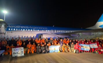 Aerolíneas Argentinas realizó dos vuelos especiales con destino Venezuela como parte del operativo de ayuda humanitaria