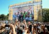 La Ciudad de Buenos Aires inauguró el Fan Fest del Mundial en Palermo con los embajadores de los países anfitriones