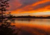 Cielos neuquinos: el amanecer