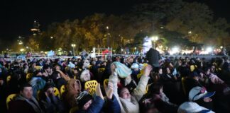 Más de 140 mil hinchas ya alentaron a la Selección en los Fan Fest organizados por la Ciudad de Buenos Aires