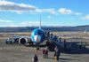 Chubut recibió el vuelo inaugural entre Córdoba y Esquel y fortalece la promoción turística de la cordillera