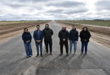 La Pampa consolida un nuevo corredor vial con Córdoba con la pavimentación de la RP 9