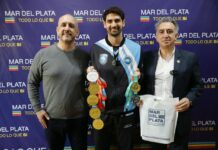 El EMTURyC recibió a Tomás Maimone, el taekwondista marplatense que conquistó China y Corea del Sur