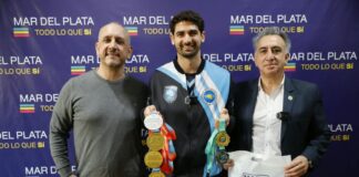 El EMTURyC recibió a Tomás Maimone, el taekwondista marplatense que conquistó China y Corea del Sur