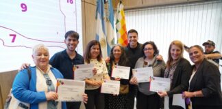 Más de 100 personas recibieron sus certificados como Guías de Sitio en La Pampa
