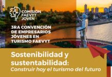 Posadas será sede de la 3.ª Convención de Empresarios Jóvenes en Turismo de FAEVYT
