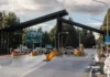 Río Negro inició la repavimentación del acceso al aeropuerto de Bariloche