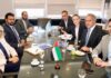 Scioli se reunió con la nueva embajadora de Emiratos Árabes Unidos en Argentina